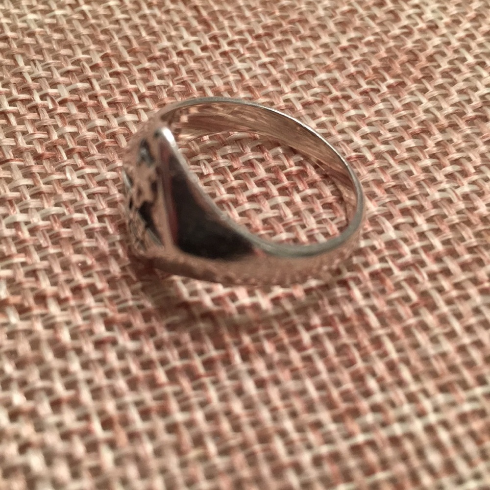Cub Scout Rare Vintage Sterling Silver Ring, Sz 5 - Picture 2 of 5